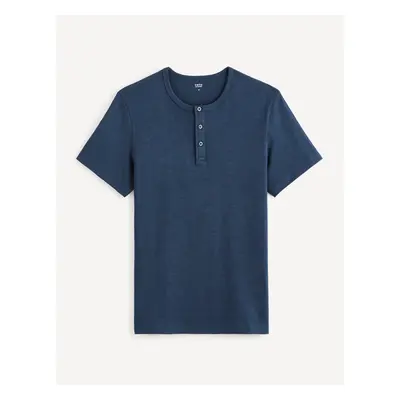 Celio Henley Genperle T-Shirt - Men's