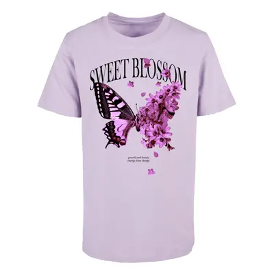 Sweet Blossom And Beauty Children's T-Shirt Purple