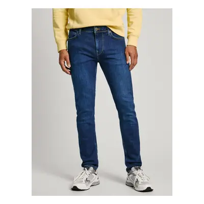 Dark Blue Men's Slim Fit Pepe Jeans - Men's