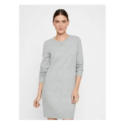 Light grey sweater dress VERO MODA Doffy - Women's