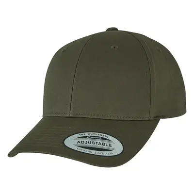 Curved Classic Snapback Cap - Khaki