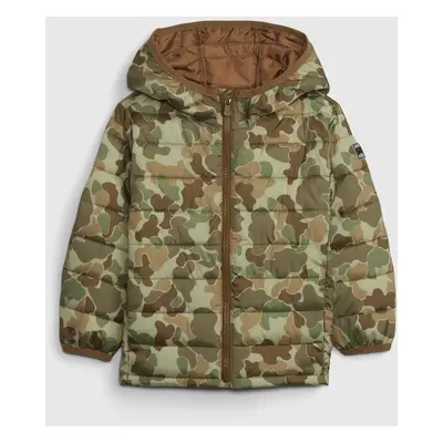 GAP Kids' quilted hooded jacket - Boys