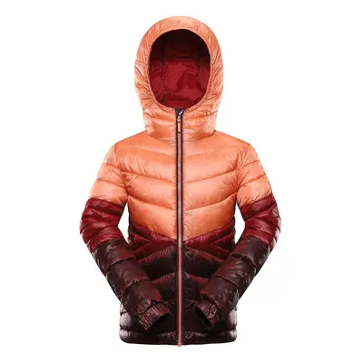 Children's hi-therm jacket ALPINE PRO ROGO peach pink