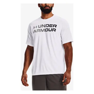 Men's T-Shirt Under Armour Tech 2.0 Gradient SS-WHT