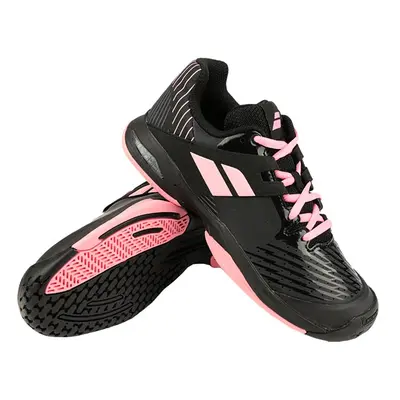 Babolat Propulse All Court JR Black/Pink EUR Junior Tennis Shoes