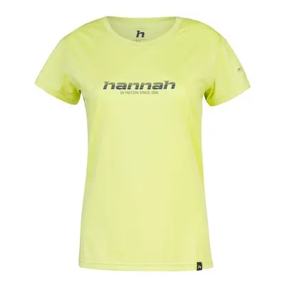 Women's functional T-shirt Hannah SAFFI II sunny lime