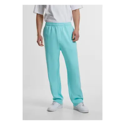 Men's loose sweatpants Fluffy beryl blue