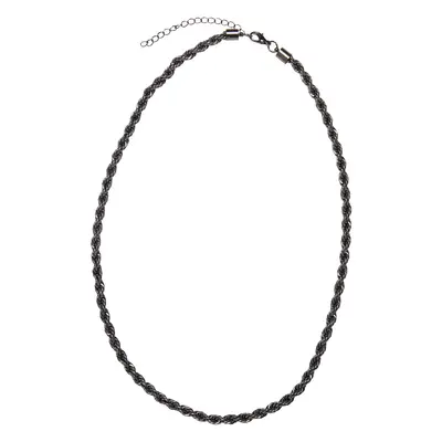 Charon Intertwine gunmetal necklace