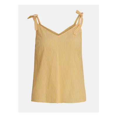 Yellow Striped Top VILA Binni - Women