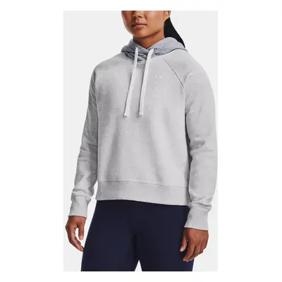 Under Armour Sweatshirt Rival Fleece CB Hoodie-GRY - Women