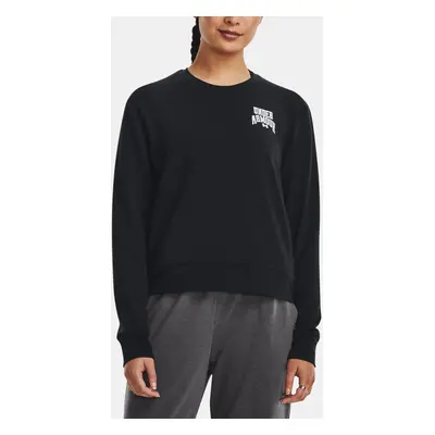 Under Armour Sweatshirt UA Rival Terry Graphic Crew-BLK - Women