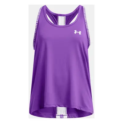 Girls' tank top Under Armour Tech Knockout Tank-PPL - Girls