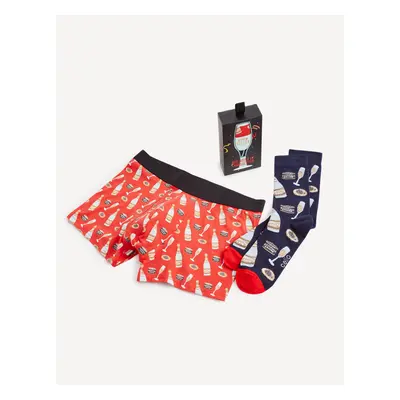 Celio Boxers & Socks in Gift Box - Men's