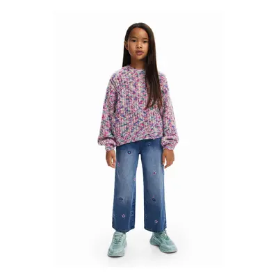 Girl's patterned sweater Desigual Belinda - Girls