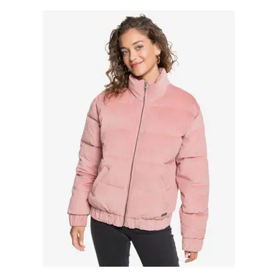 Pink Women's Winter Quilted Jacket Roxy Adventure - Women