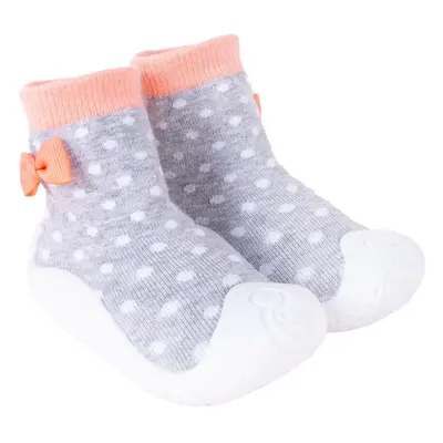 Yoclub Kids's Baby Girls' Anti-skid Socks With Rubber Sole OBO-0135G-AA0B