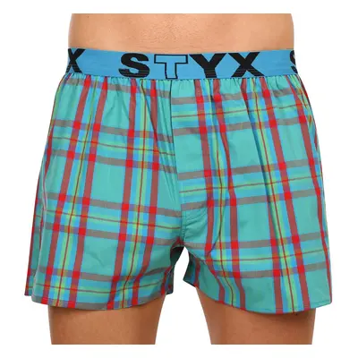 Men's briefs Styx sports rubber multicolored