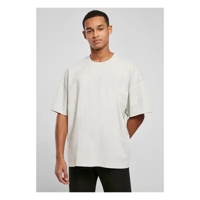 Ultra heavy oversized t-shirt in light grey color