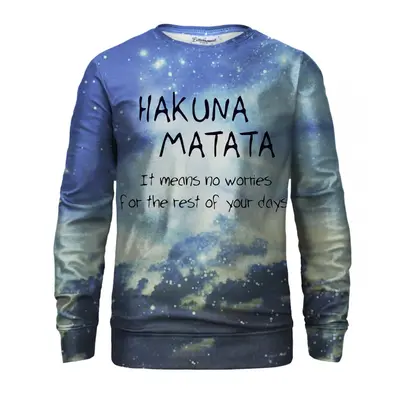 Keserédes Paris Unisex Hakuna Matata pulóver S-Pc Bsp143