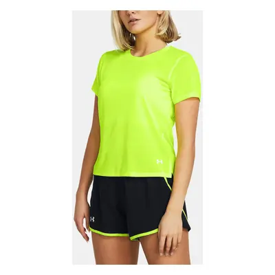 Under Armour T-Shirt UA Launch Shortsleeve-GRN - Women