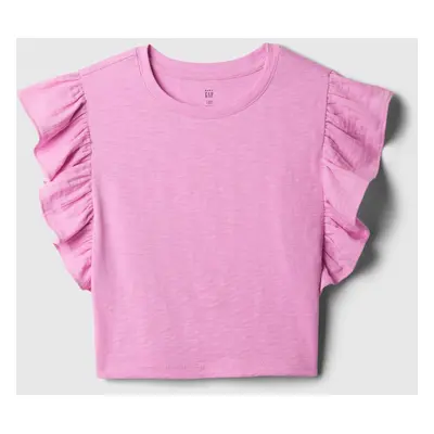 GAP Kids' Crop Top with Ruffles - Girls