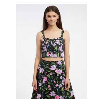 Orsay Black Women Floral Top - Women