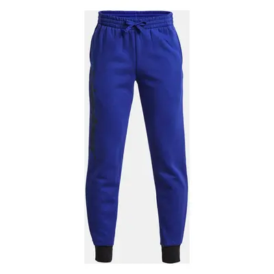 Under Armour Sweatpants UA Rival Fleece Script Jgrs-BLU - Boys