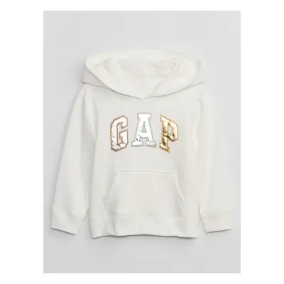 GAP Children's sweatshirt with metallic logo - Girls