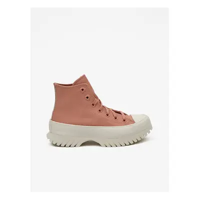 Women's Old Pink Converse Chuck Taylor All St Ankle Sneakers - Women