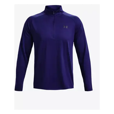 Men's T-Shirt Under Armour UA Tech 2.0 1/2 Zip-BLU