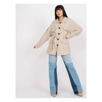 Coat EM-PL-5422.22P-beige