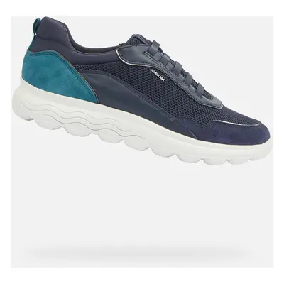 Dark blue women's sneakers Geox Spherica - Women's