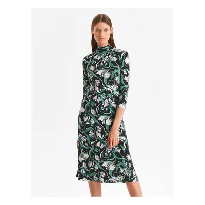 Green floral dress TOP SECRET - Women