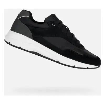 Black men's sneakers Geox Radente - Men's