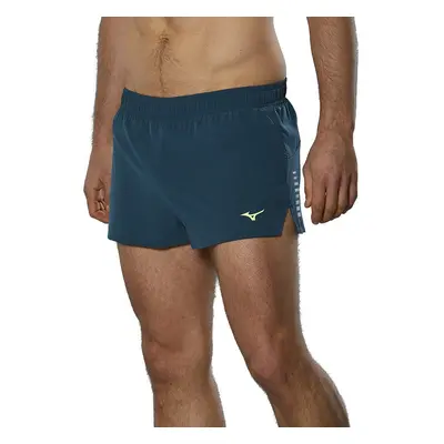 Men's shorts Mizuno Aero Split 1.5 Short Orion Blue