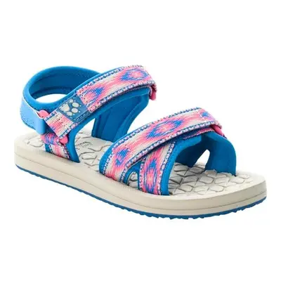 Children's Sandals Jack Wolfskin Zulu VC Coral / Blue