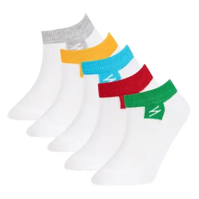 DEFACTO Boy's 5-Piece Cotton Booties Socks