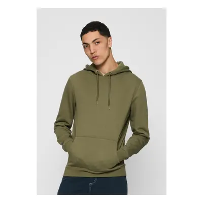 Basic Sweat Hoody Olive