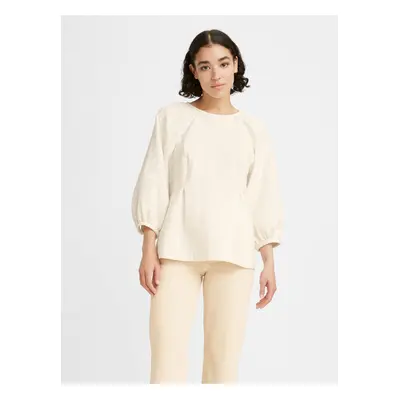 Levi&#39;s Levi&#39;s® Creamy Women&#39;s Loose Three-Quarter Sleeve Blouse - Women