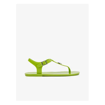 Light green women's sandals Michael Kors Mallory Jelly - Women's