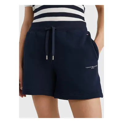 Dark blue women's tracksuit shorts Tommy Hilfiger - Women