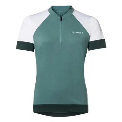 Women's cycling jersey VAUDE Altissimo Q-Zip Shirt Dusty moss