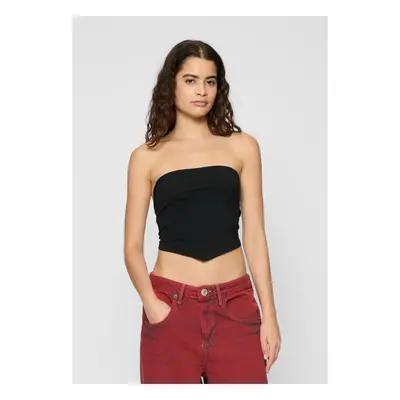 Women's knot bandeau top pcs white+black