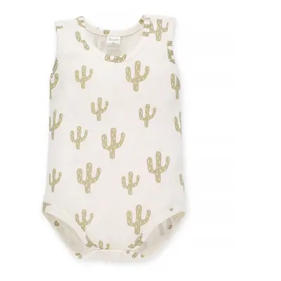 Pinokio Kids's Free Soul Sleeveless Bodysuit Ecru/Print