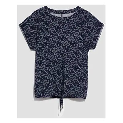 WOMEN'S SHIRT L-KO-4044 NAVY