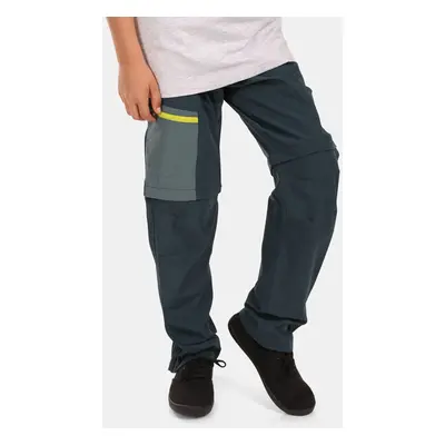 Boys' outdoor pants Kilpi HOSIO-JB Dark green