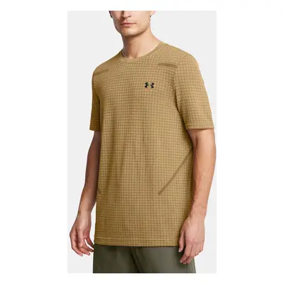 Men's T-shirt Under Armour Vanish Seamless Grid SS-BRN - Men's