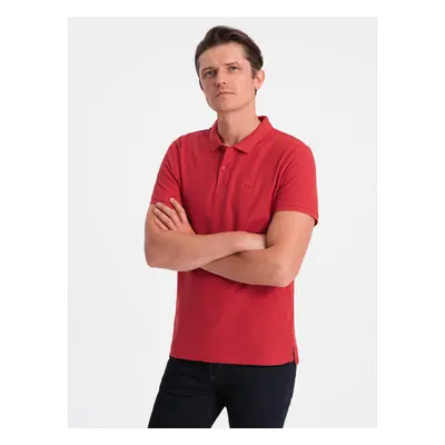 Ombre Men's pique knit polo shirt