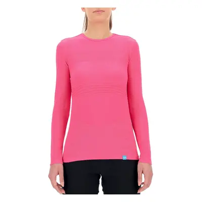 UYN Natural Training OW Shirt LS Pink Yarrow Women's T-Shirt