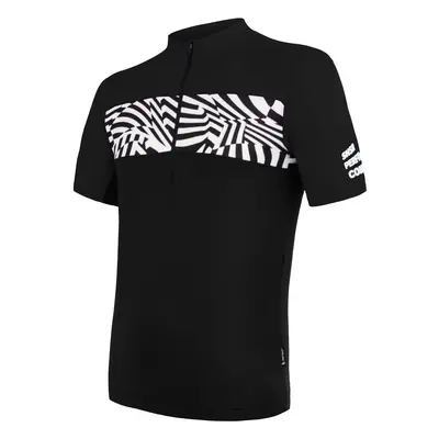 Men's Jersey Sensor Cyklo Miles Black